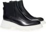 Alexander mcqueen Elegante leren laarzen in tijdloos zwart Black - Thumbnail 3