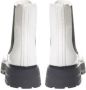 Alexander mcqueen Elegante Monochrome Leren Laarzen White Dames - Thumbnail 3