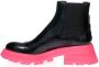 Alexander mcqueen Elegante Zwarte Leren Laarzen Black Heren - Thumbnail 2