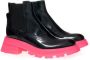 Alexander mcqueen Elegante Zwarte Leren Laarzen Black Heren - Thumbnail 3