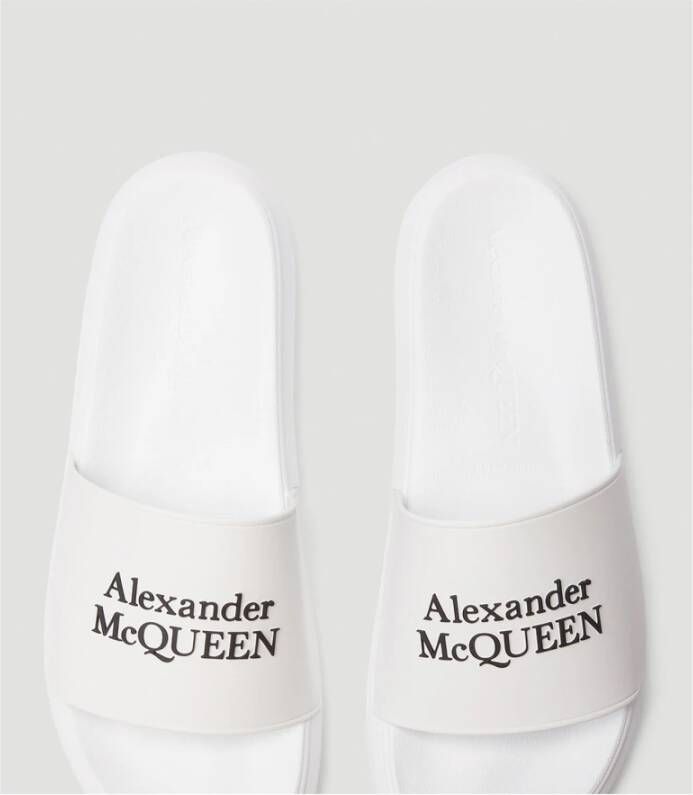 alexander mcqueen Flip Flops Wit Heren