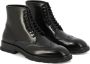 Alexander mcqueen Zwarte Leren Veterschoenen met Geborduurde Details Black Heren - Thumbnail 7
