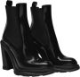 Alexander mcqueen Glamour Chelsea Laarzen met Hoge Blokhak Black Dames - Thumbnail 2