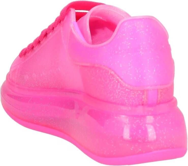 alexander mcqueen Glitter Sneakers Vrouwen Italië Gemaakt Pink Dames