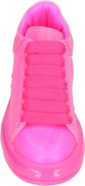 alexander mcqueen Glitter Sneakers Vrouwen Italië Gemaakt Pink Dames