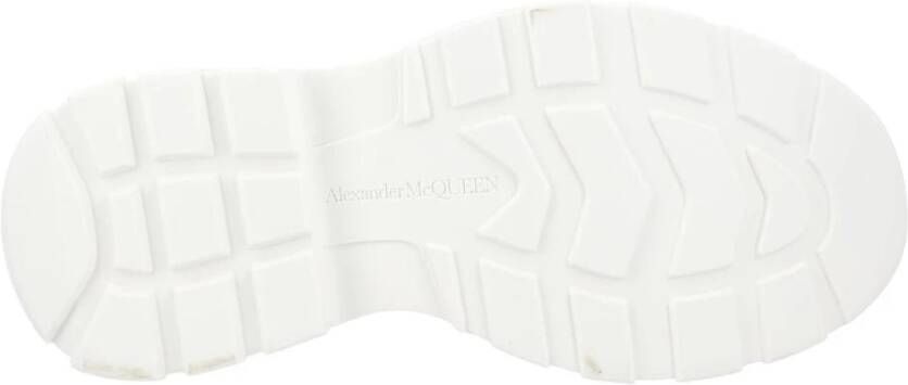 Alexander McQueen Graffiti Print Platform Sneakers