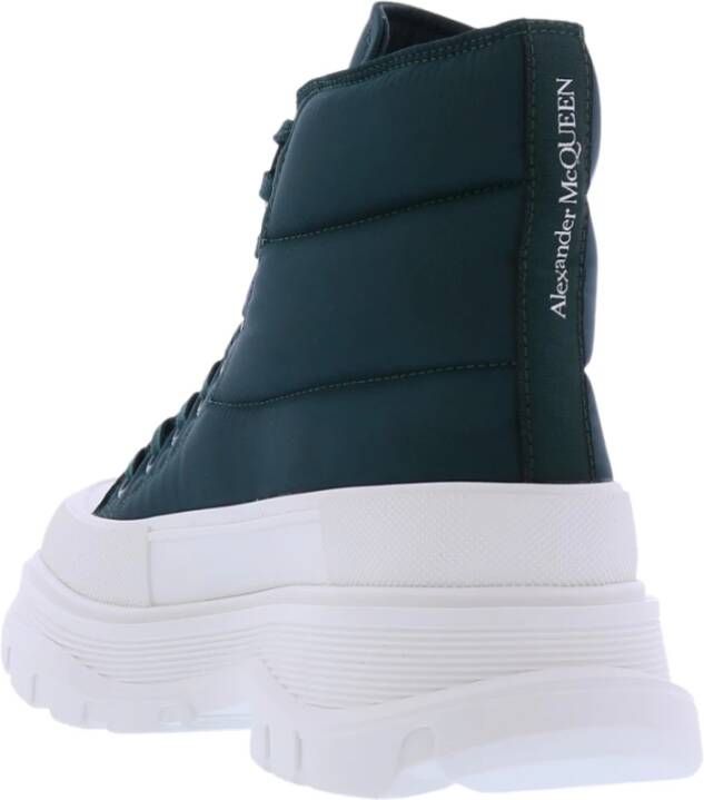 alexander mcqueen Canvas Sneakers voor Vrouwen Blue Dames