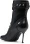 Alexander mcqueen Zwarte Leren Laarzen met Verstelbare Enkelband Black Dames - Thumbnail 10