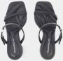 Alexander mcqueen Sandalen Seal Heeled Sandals Leather Black Argentãƒæ Ã† in zwart - Thumbnail 9