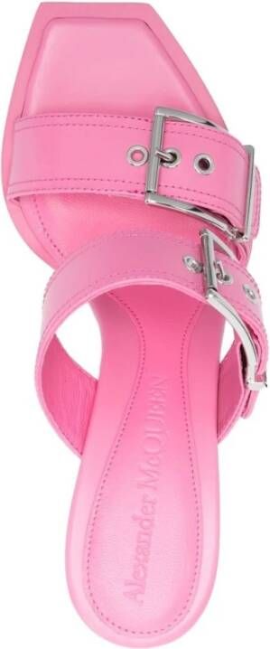 alexander mcqueen Roze Sandalen met Gespsluiting Roze Dames