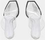 Alexander mcqueen Transparante Leren Hakken Muiltjes White Dames - Thumbnail 4