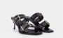 Alexander mcqueen Multicolor Leren Hoge Hak Sandalen Meerkleurig Dames - Thumbnail 3