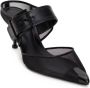 Alexander mcqueen Zwarte Leren Hakmuiltjes W4Ab2 Black Dames - Thumbnail 6
