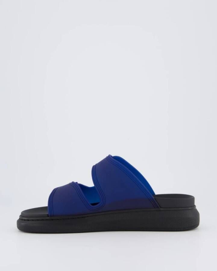 alexander mcqueen Heren Hybrid Transparant Slide Blauw Blue Heren