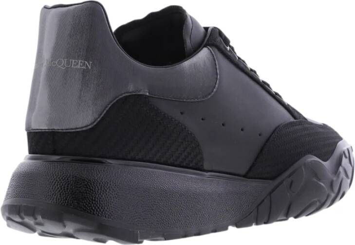 alexander mcqueen Heren New Court Sneaker Zwart Grijs Black Heren