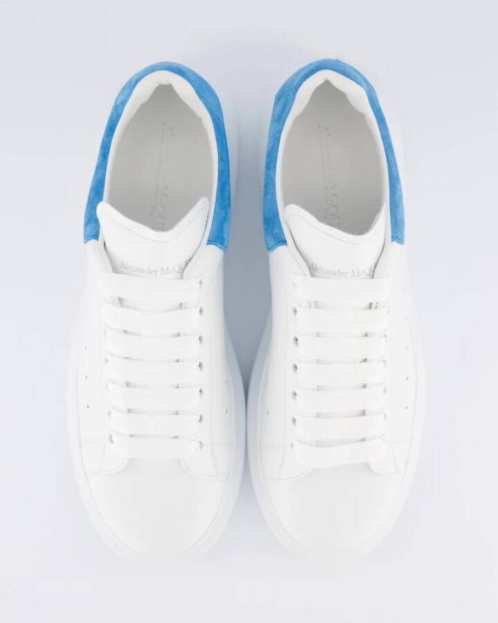 alexander mcqueen Heren Oversized Sneaker Wit Blauw White Heren