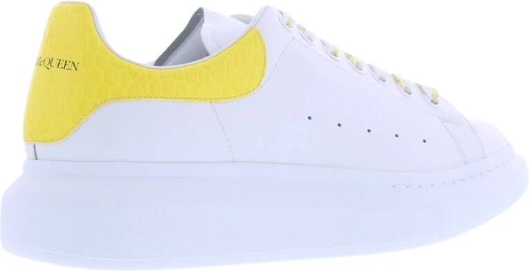 alexander mcqueen Heren Oversized Sneaker wit geel White Heren
