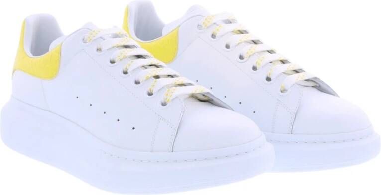 alexander mcqueen Heren Oversized Sneaker wit geel White Heren