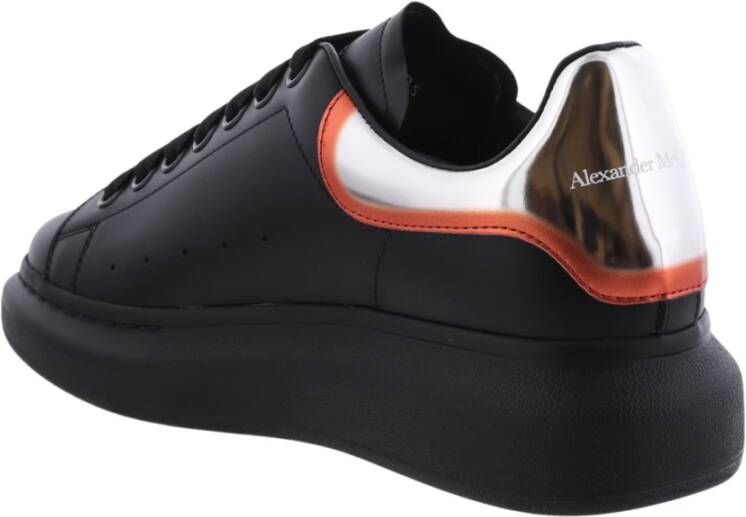 alexander mcqueen Heren Oversized Sneaker Zwart Zilver Black Heren