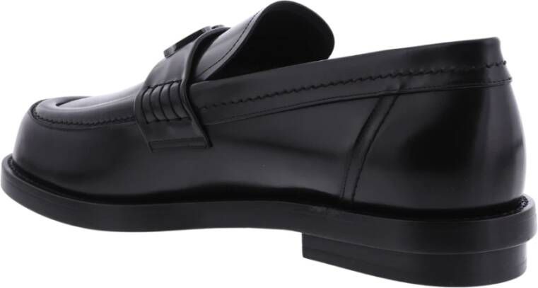 alexander mcqueen Heren Seal Loafer Leer Zwart Black Heren