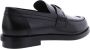 Alexander McQueen Zwarte platte schoenen met gepolijste afwerking - Thumbnail 6
