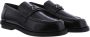 Alexander McQueen Zwarte platte schoenen met gepolijste afwerking - Thumbnail 7