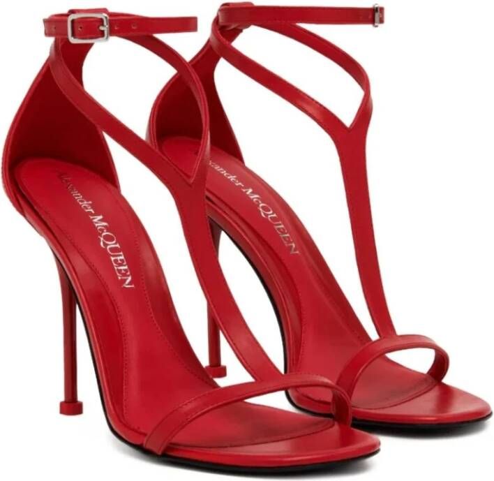 alexander mcqueen High Heel Sandals Red Dames
