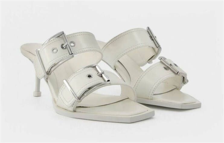 alexander mcqueen Hoge hiel sandalen Wit Dames