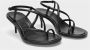 Alexander mcqueen Bovenste en dus sandalen in zwart leer Zwart Dames - Thumbnail 5