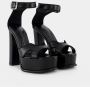 Alexander mcqueen Leren pumps met zilveren hardware Zwart Dames - Thumbnail 5