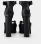 Alexander mcqueen Leren pumps met zilveren hardware Zwart Dames - Thumbnail 6