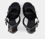 Alexander mcqueen Leren pumps met zilveren hardware Zwart Dames - Thumbnail 7