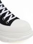Alexander McQueen High-Top Tread Slick Sneakers Zwart Wit - Thumbnail 2