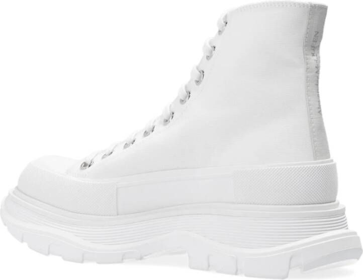 alexander mcqueen Hoge platform sneakers Wit Dames