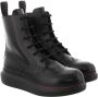 Alexander McQueen Hybride Vloeibare Zwarte Laars - Thumbnail 2