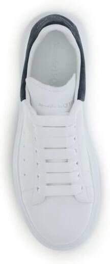 Alexander McQueen Iconische Oversize Sneaker Wit Blauw-Grijs