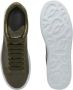 Alexander McQueen Khaki Oversized Leren Sneakers - Thumbnail 2