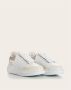 Alexander mcqueen Klassieke witte leren oversized veterschoenen White Dames - Thumbnail 2