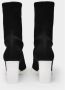 Alexander mcqueen Scuba Soft Boots in Black Canvas Zwart Dames - Thumbnail 4