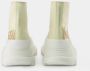 Alexander mcqueen Chunky Sole Leren Veterschoenen Beige Dames - Thumbnail 7