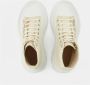 Alexander mcqueen Chunky Sole Leren Veterschoenen Beige Dames - Thumbnail 8