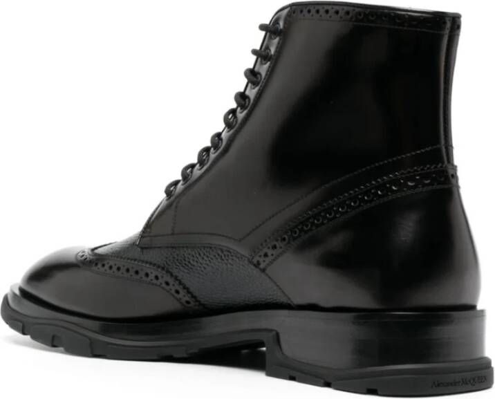 alexander mcqueen Lace-up Boots Zwart Heren