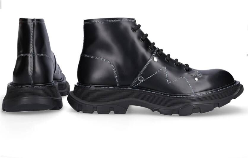 alexander mcqueen Lace-up Boots Zwart Heren