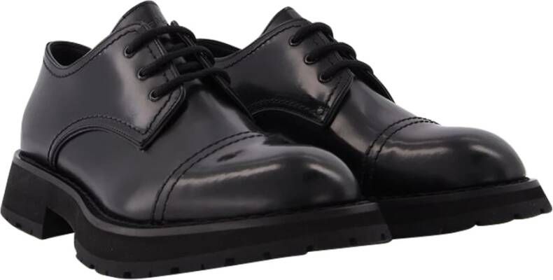 alexander mcqueen Laced Shoes Black Heren