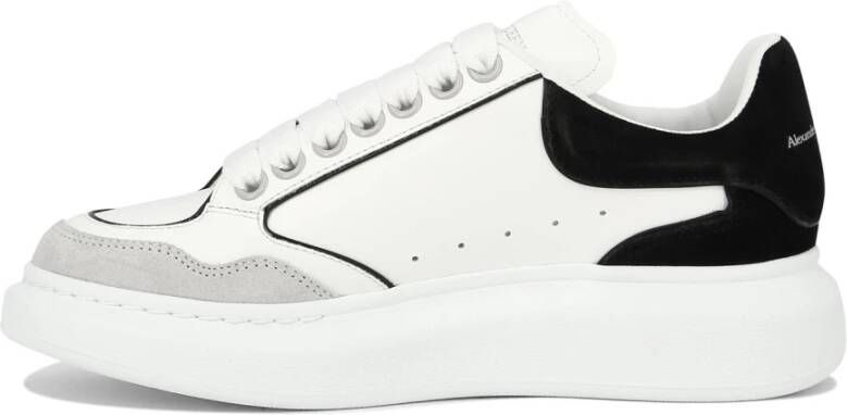 alexander mcqueen Larry Oversize Leren Sneakers White Dames