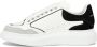 Alexander mcqueen Low-Top Sneakers Oversized Sneakers Leather Grey in wit - Thumbnail 8
