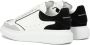 Alexander mcqueen Low-Top Sneakers Oversized Sneakers Leather Grey in wit - Thumbnail 9