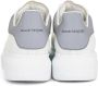 Alexander McQueen Larry Oversized Sneakers Wit Ce t Grijs - Thumbnail 2