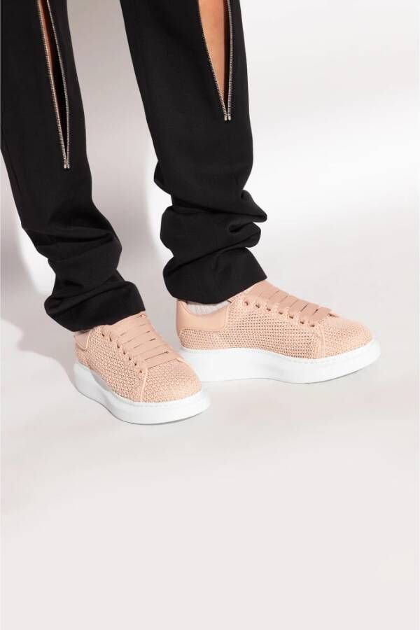 alexander mcqueen Larry sneakers Roze Dames