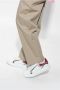 Alexander mcqueen Witte Leren Sneakers met Grafische Details White Heren - Thumbnail 2
